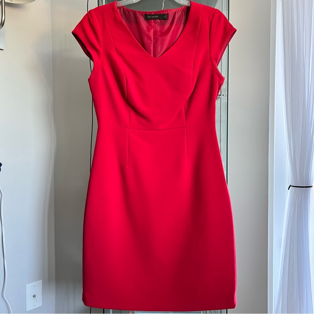 The Limited Cap Sleeve Sheath Dress